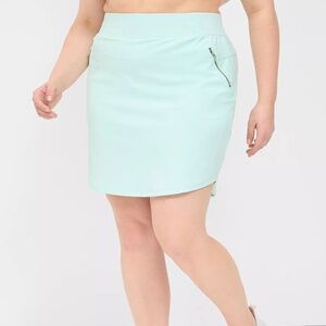 Lane Bryant mint skort 18/20
